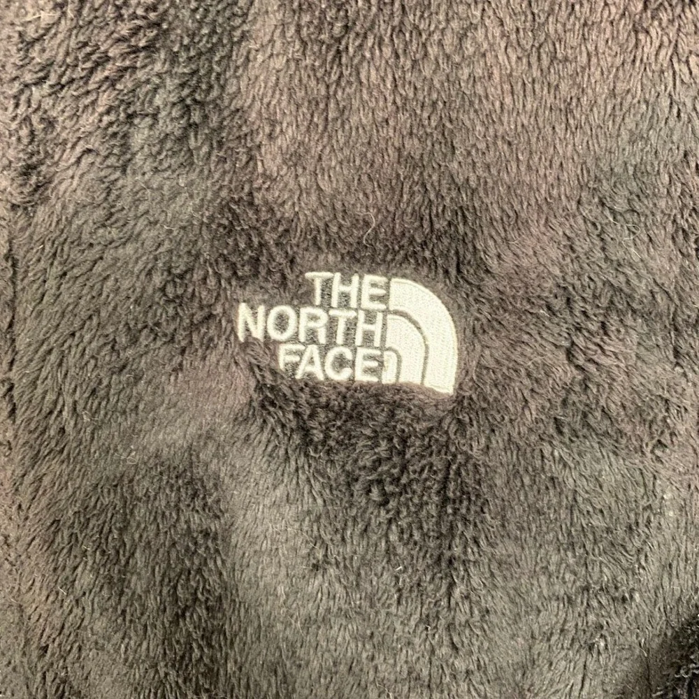 The North Face Osito Fleece Jacket Black Full Zip High Pile Fuzzy Medium